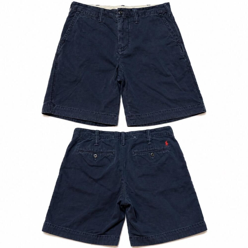 Polo-ralph-lauren Men's Navy and Blue Shorts
